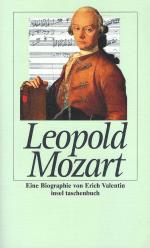 Leopold Mozart | Erich Valentin |Biographie | Insel taschenbuch