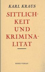 Sittlichkeit und Kriminalität