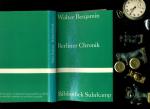 Walter Benjamin: Berliner Chronik. Mit e Walter Benjamin: Berliner Chronik. Mit e