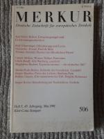 Merkur Heft 5, 45. Jahrgang, Mai 1991