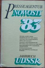 verschiedene: Jahrbuch UDSSR 1982, Press
