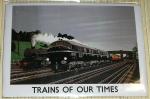 NEU, OVP - Blechschild - TRAINS OF OUR T