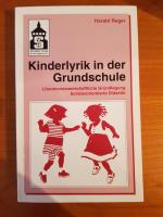 Kinderlyrik in der Grundschule