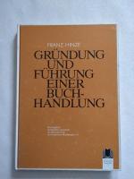 Gründung und Führung einer Buchhandlung