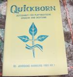 Quickborn. Zeitschrift für plattdeutsche Sprache und Dichtung. 83. Jahrgang 1993 Nr.1