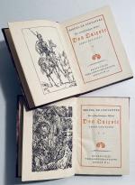 Des scharfsinnigen Ritters Don Quixote Leben und Taten Sammlung Brandus 1 + 2 Band