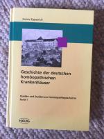Geschichte der deutschen homöopathischen Krankenhäuser bis zum Ende des ersten Weltkriegs