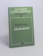 Rudolf Hoppe: Jakobusbrief / Rudolf Hopp Rudolf Hoppe: Jakobusbrief / Rudolf Hopp