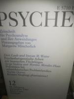 Psyche, Zeitschrift für Psychoanalyse und ihre Anwensungen, 12, 48. Jahrgang, August 1994