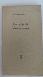 Hausrezepte - zwanzig Kapitel für Unfromme