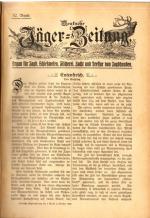 Deutsche Jäger-Zeitung (Jägerzeitung). Organ für Jagd, Schießwesen, Fischerei, Zucht und Dressur von Jagdhunden. 52. Band, Nr. 1 - 52, Oktober 1908 - März 1909.