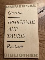 Goethe, Johann Wolfgang: Iphigenie auf T Goethe, Johann Wolfgang: Iphigenie auf T