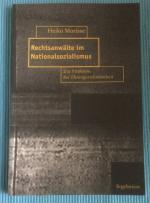 Rechtsanwälte im Nationalsozialismus