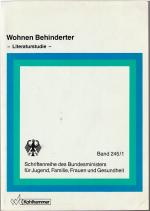 Wohnen Behinderter - Literaturstudie