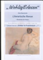 Wohlig Erlesen - Eine klassische Literarische Revue, 2. Jg. / 3. Ausgabe I/2023