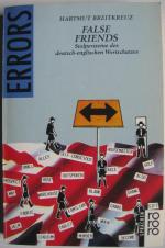Hartmut Breitkreuz: False Friends Hartmut Breitkreuz: False Friends