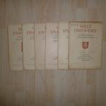 Welt und Wort Literarische Monatsschrift Jahrgang 1950 Heft 1,4,5,7,11,12