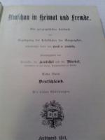 Umschau in Heimat und Fremde - Ein geographisches Lesebuch zur Ergänzung der Lehrbücher der Geographie - Erster Band Deutschland mit vielen Abbildungen