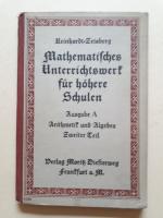 Mathematisches Unterrichtswerk für höhere Schulen