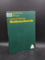 Wettbewerbsrecht. UWG, RabattG, ZugabeVO und PreisangabenVO – unter Berücksichtigung des GWB (Studienbücher der Wirtschaft)