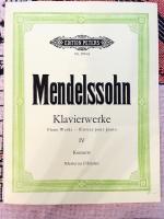 Mendelssohn: Klavierwerke IV - Konzerte;