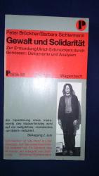 Gewalt und Solidarität