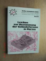 Lexikon zur Bestimmung der Geländeformen in Karten