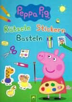 Rätseln, Stickern, Basteln - Peppa Pig