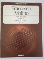 Francesco Molino: Drei Sonaten, Opus 6 (