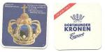 Bierdeckel Dortmunder Kronen Bayerischer Königinnen Krone Nr. 17 #F