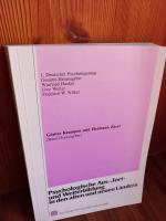 Deutscher Psychologentag (1.) / Psychologische Aus-, Fort- und Weiterbildung in den alten und neuen Ländern