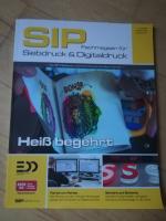 SIP. Fachmagazin für Siebdruck & Digitaldruck. Neupreis 12 Euro. 39. Jahrgang. Ausgabe 4/2023