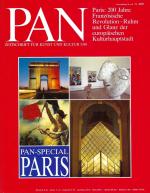 PAN - Zeitschrift für Kunst und Kultur 5/89 - Paris