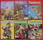 70 x verschiedene Sammlerausgaben der seltenen Hefte „Tarzan - Mondial-Verlag / Pabel-Verlag ab 1952“. Einzelhefte Nr. 1-28, 30-34, 36-38, 40, 42, 44-63, 65-72, 75-78. Eine TOP-Sammlung von 70 verschiedenen Heften in limitierter Sammlerauflage als perfekten Nachdruck aus dem Hethke-Verlag. TOP-Zustand, vielleicht sogar ungelesen. (intern 1046928)