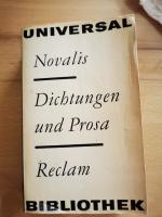 Dichtung und Prosa