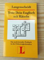 Langenscheidts Testbücher / Teste Dein Englisch mit Rätseln