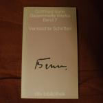 Gottfried Benn: Gesammelte Werke Band 7 Gottfried Benn: Gesammelte Werke Band 7