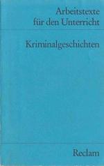 Eckhard Finckh: Kriminalgeschichten - (A Eckhard Finckh: Kriminalgeschichten - (A