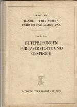 Dr.Schams: Handbuch der Weberei, Färbere