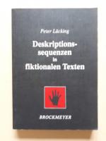 Deskriptionssequenzen in fiktionalen Texten