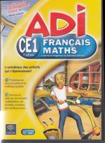 ADI CE1 : Français et Maths, 7-8 ans [2 CDs]