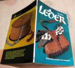 Leder - Ornamente punzieren und schneiden..