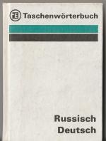 Rudolf Růžička: Taschenwörterbuch Russis