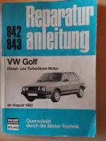 VW Golf II Diesel / Turbodiesel, GTD / Carat TD - Dieselmotor und Turbodieselmotor