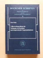 Völkerrechtsprobleme der Verlegung von Seeminen und entsprechender Gegenmaßnahmen