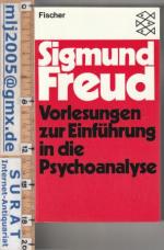 Sigmund Freud: Vorlesungen zur Einführun