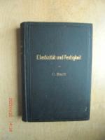 BACH, C.:: Elastizität und Festigkeit - 