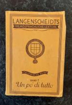 Langenscheidts fremdsprachliche Lektüre. Italienische Reihe. Un po`di tutto. Band 7 der Gesamtausgabe.