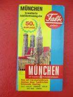 Falk Stadtplan München Jubiläumsausgabe 1983/84 (50.Auflage)