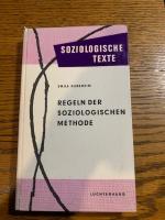Emile Durkheim: Regeln der soziologische